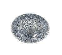 Signes Grimalt Quemadores de aceites Esenciales de la Marca Modelo Quemador Plateado Aluminio 11,5 x 1 x 11,5 cm