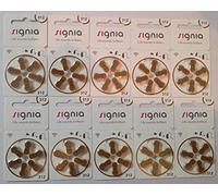 Signia Siemens PR41 - Pilas para audífonos (60 unidades, tamaño 312, 10 x 6 unidades)