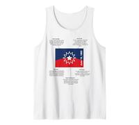 Significado de la Bandera de Juneteenth Camiseta sin Mangas