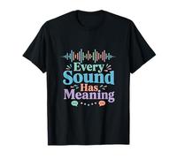 Significado en Cada diseño de Conciencia de Voz Camiseta