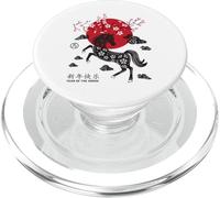 Signo Animal del año Lunar Chino 2026 Año del Caballo de Fuego PopSockets PopGrip para MagSafe