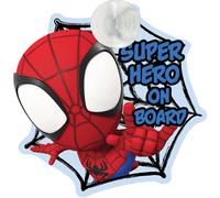 Signo ''baby On Board'' Con Ventosa Marvel Spider-man