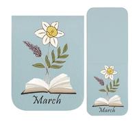 -signo | Clip de libro retro de cuero PU, magnéticos lindos signos de libro - Para leer, niños, hombres, profesores, niñas, escuela, lugar de trabajo, estudio, diario, planificador, cuaderno