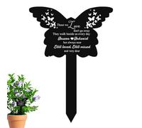 Signo conmemorativo para mascotas, marcadores de tumbas para mascotas,Gimes de grave de piedras grasas de perro acrílico | Signo de cementerio de decoración de jardín, ornamento, Se référer au