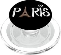 Signo de Amor la Torre Eiffel de París Francia PopSockets PopGrip para MagSafe
