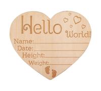 Signo de anuncio de nacimiento - Hermoso cartel de anuncio de bebé para recién nacido - Señal de recién nacido de, señal de anuncio de nombre de bebé para regalo de guardería de baby shower
