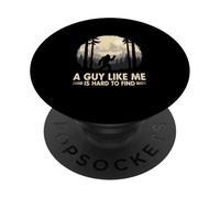Signo de Bigfoot Rock: Es difícil Encontrar Divertido Hacer Senderismo a un Tipo como yo PopSockets PopGrip Adhesivo