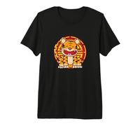 Signo de Estrella Chino Tigre (Rama de la Tierra) Camiseta Premium