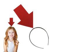 Signo de exclamación Mark Hair Band, Headwear de disfraces | Divertido signo de exclamación Mark Arrowhead Hairband - Pulsera de pelo de cumpleaños Decoración de la esperanza, accesorios novedosos