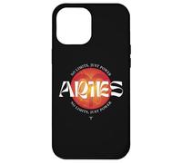 Signo de fuego del zodiaco Aries Sin límites Solo astrología de poder Carcasa para iPhone 12 Pro Max