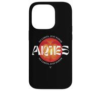 Signo de fuego del zodiaco Aries Sin límites Solo astrología de poder Carcasa para iPhone 14 Pro