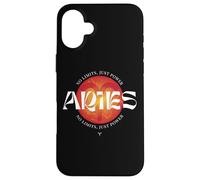 Signo de fuego del zodiaco Aries Sin límites Solo astrología de poder Carcasa para iPhone 16 Plus