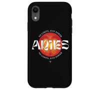 Signo de fuego del zodiaco Aries Sin límites Solo astrología de poder Carcasa para iPhone XR