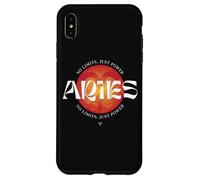 Signo de fuego del zodiaco Aries Sin límites Solo astrología de poder Carcasa para iPhone XS Max