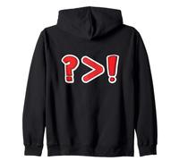 Signo de interrogación Punto de exclamación Preguntas mayores Gracioso Sudadera con Capucha
