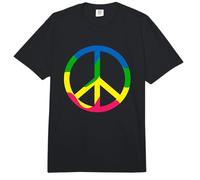 Signo de la Paz de la Paz para Mujer, niños y Hombres Comfort Colors Adult Heavyweight T-Shirt