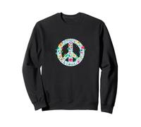 Signo de la Paz, Paz, Libertad y Amor, Regalo Hippie Sudadera