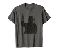 Signo de la Victoria de Winston Churchill Icono británico de la Segunda Camiseta