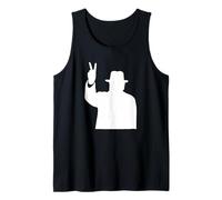 Signo de la Victoria de Winston Churchill Icono británico de la Segunda Camiseta sin Mangas
