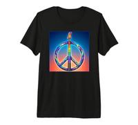 Signo de Paz de Guitarra mágica Camiseta Premium