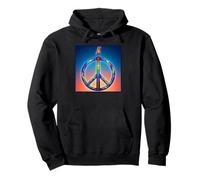 Signo de Paz de Guitarra mágica Sudadera con Capucha