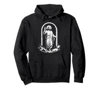 Signo de Paz Jesús Resurrección Tumba Cristiano Sudadera con Capucha