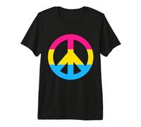 Signo de Paz Pansexual Camiseta Premium