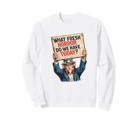 Signo de protesta del tío Sam político satírico Sudadera