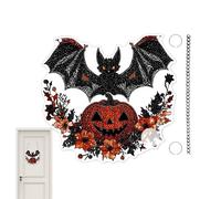 Signo de Puerta de Halloween Signo de Acrílico | Decoración Colgante para Puertas Decoración del Festival Gótico | Murmullo de la Casa de la Granja del Dormitorio