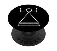 Signo DE TANIT TINNIT Carthaginian Symbol Carthaginian Carthage PopSockets PopGrip Adhesivo