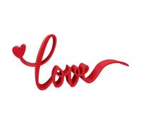 Signo del Amor - Decoraciones de San Valentín | Señal de Mesa de Amor de San Valentín, decoración de Mesa para casa, habitación, Dormitorio, Hotel, Comedor, Dormitorio, Oficina, Hotel, Centro de