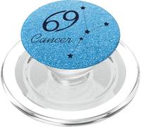 Signo del horóscopo del Zodiaco del cáncer PopSockets PopGrip para MagSafe
