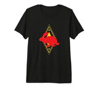 Signo del Zodiaco Chino Conejo Sabiduría Suave Camiseta Premium