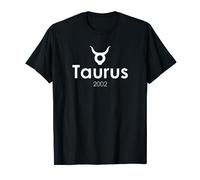 Signo del zodiaco de cumpleaños de Tauro 2002 | Horóscopo Astrología Camiseta