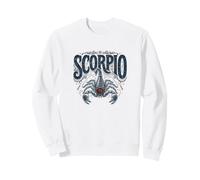 Signo del Zodiaco de Escorpio Astrología Celestial Diseño de Cumpleaños Sudadera