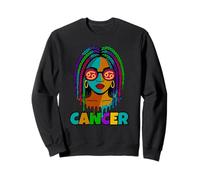 Signo del Zodiaco de Las Mujeres afroamericanas de Cancer Queen Sudadera