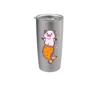 Signo del zodiaco de Piscis como un horóscopo cerdito Vaso térmico de acero inoxidable de doble pared