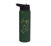 Signo del zodiaco de Virgo Septiembre Agosto Cumpleaños Hombres Mujeres Virgo Stainless Steel Insulated Water Bottle