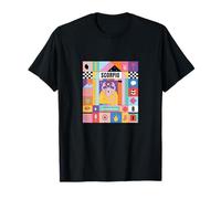 Signo del Zodiaco Escorpio Estilo Bauhaus - Arte astrología Moderno Camiseta