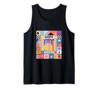 Signo del Zodiaco Escorpio Estilo Bauhaus - Arte astrología Moderno Camiseta sin Mangas