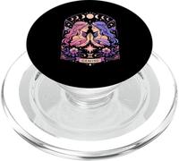 Signo del Zodiaco Géminis Fases Lunares Estética Oculta Celestial PopSockets PopGrip para MagSafe