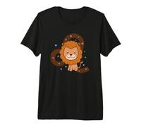 Signo del Zodiaco Leo como horóscopo Animal Camiseta Premium