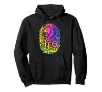 Signo del Zodiaco Leo Horóscopo Cumpleaños Signos Estelares Astrología Sudadera con Capucha
