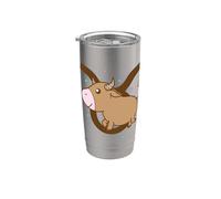 Signo del zodiaco Tauro como horóscopo animal Vaso térmico de acero inoxidable de doble pared