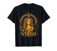 Signo del Zodiaco Virgo Astrología Celestial Diosa Constelación Camiseta