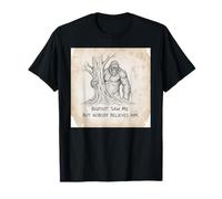 Signo Divertido de Bigfoot Saw Me Camiseta