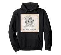 Signo Divertido de Bigfoot Saw Me Sudadera con Capucha