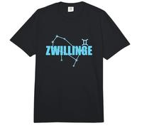 Signo Gemini Constelación Géminis Zodíaco Comfort Colors Adult Heavyweight T-Shirt