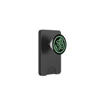 Signo Om Tradicional del Budismo & Hinduismo (Verde) PopSockets PopWallet para MagSafe