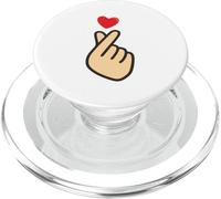 Signo Saranghae Dedo Corazón PopSockets PopGrip para MagSafe
